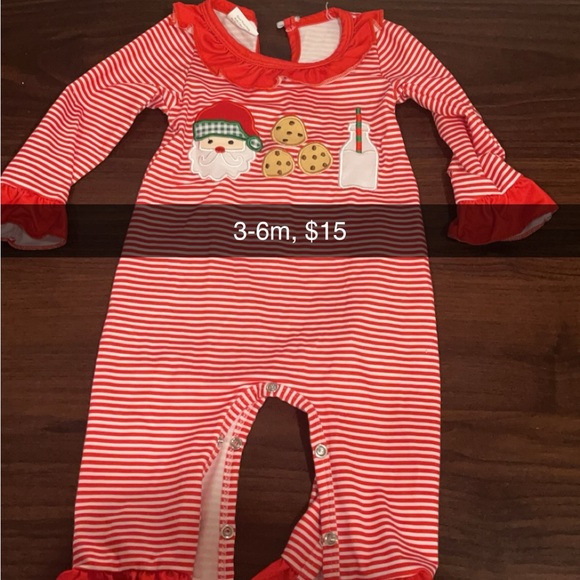 Girl 3-6m fall/Christmas lot (11 items total) - Picture 4 of 11